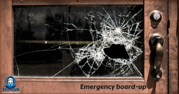Emergency board-up service